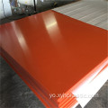 4ftx8ft Orange Red Phenolic Bakelite